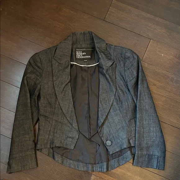 Women’s cropped blazer - Picture 1 of 3